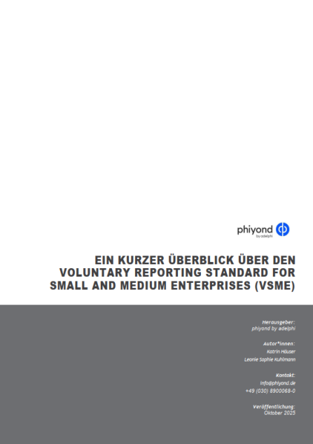 VSME Steckbrief Cover